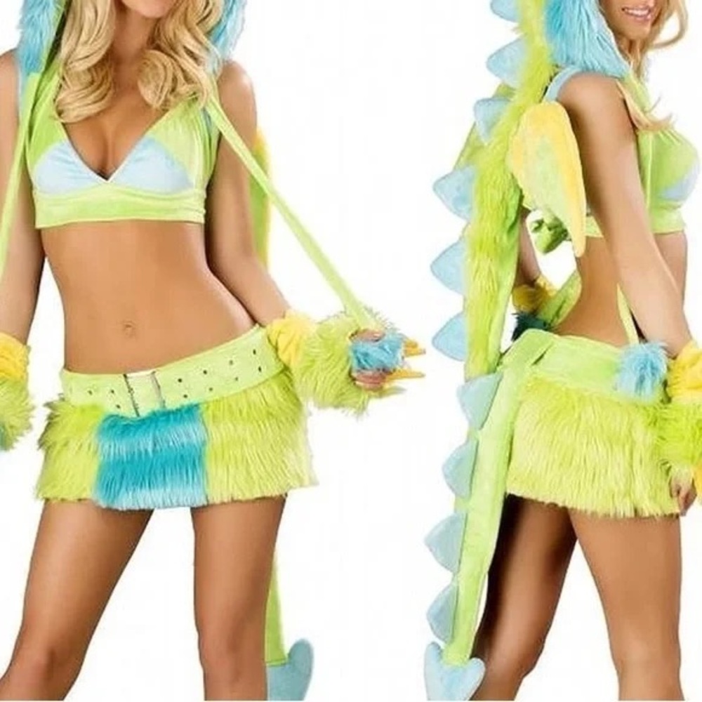 ISO J valentine puff dragon costume